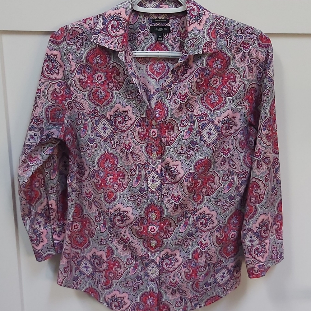 Talbots button down shirt - Picture 2 of 7